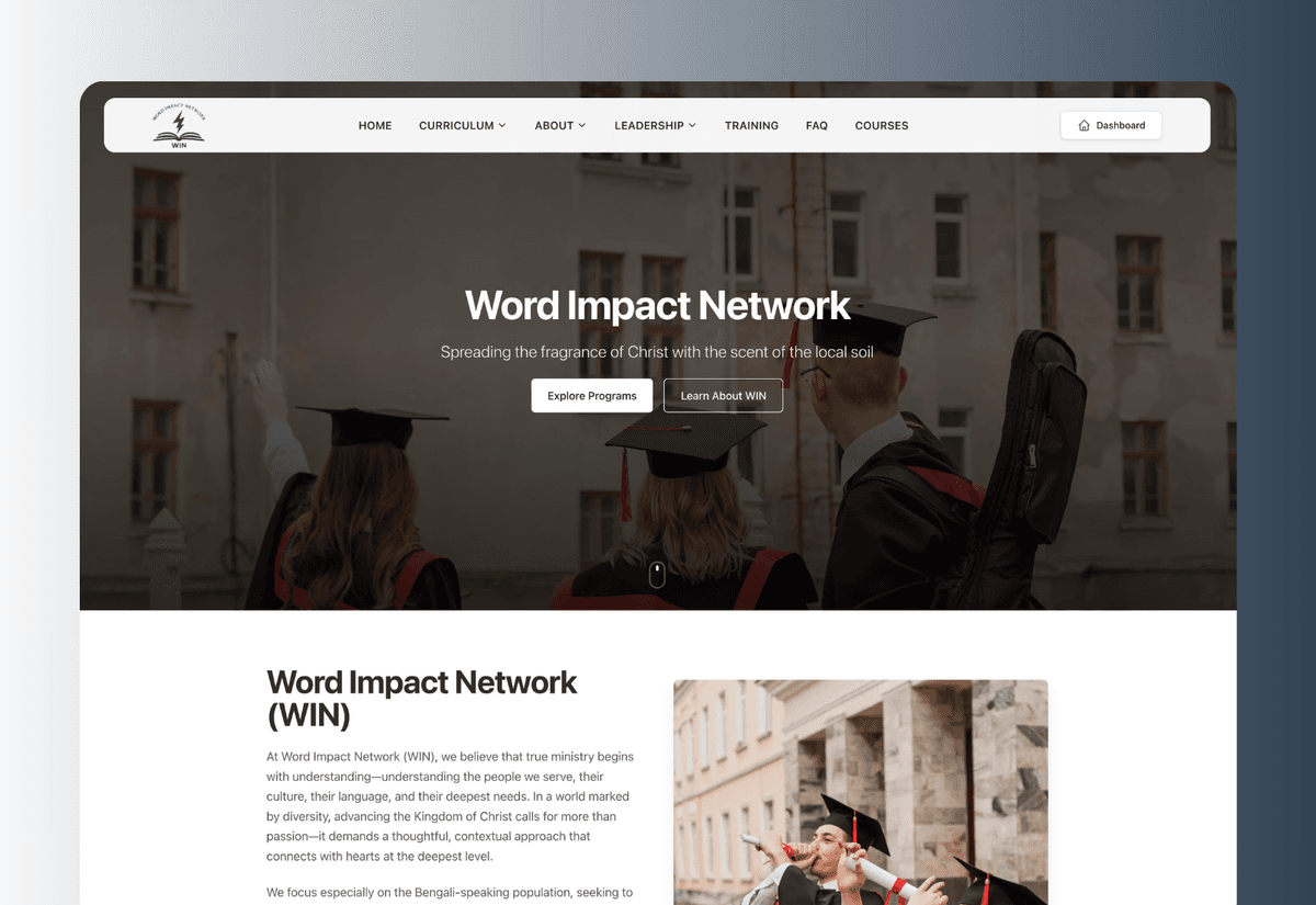 Word Impact Network Backend